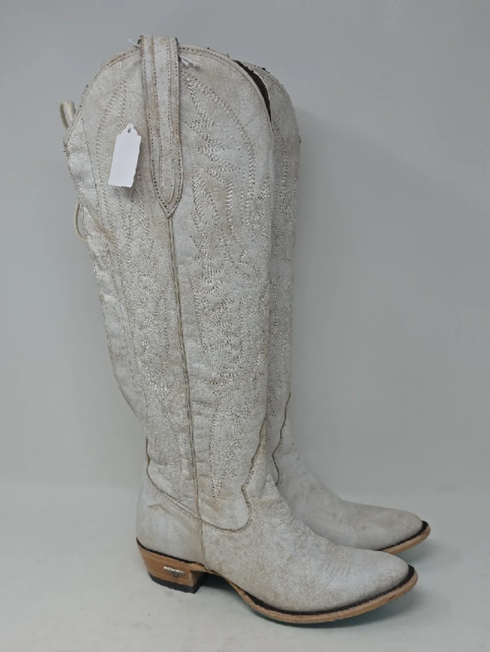 Lane Women's Monica Tall Western Boots - Round Toe Size 7.5